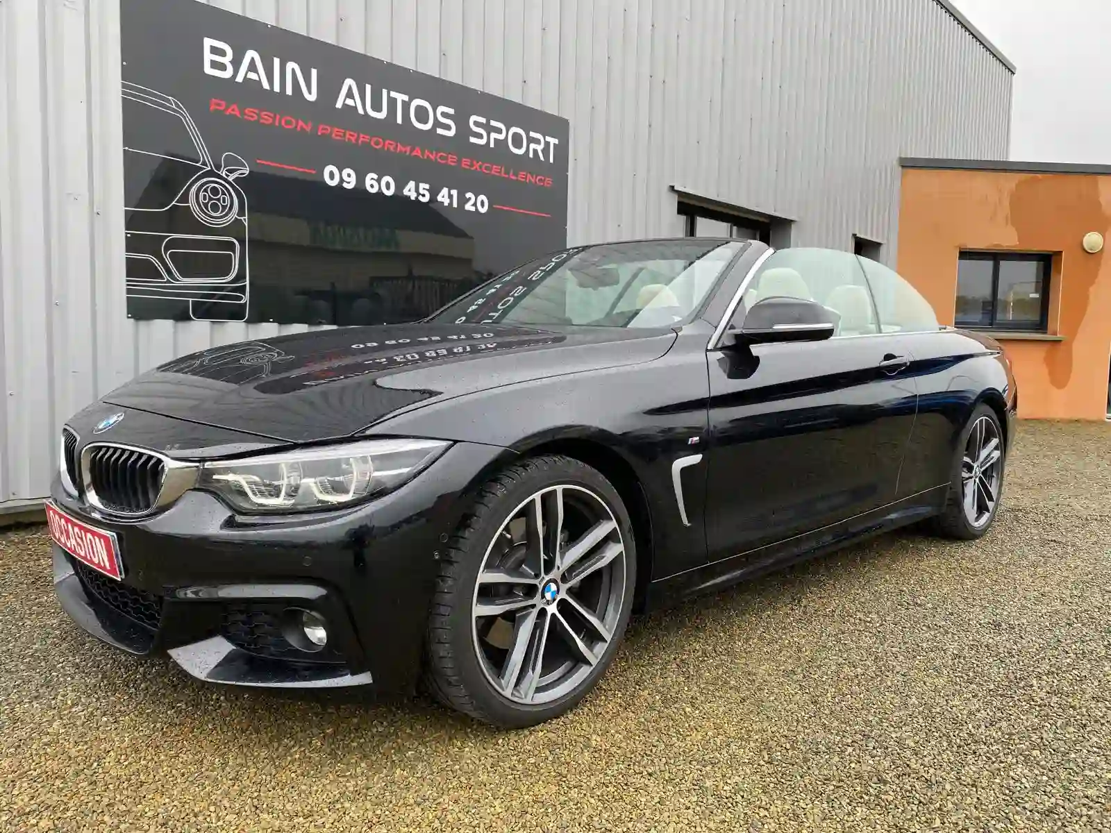 Spécialiste automobile de prestige Bain-de-Bretagne - BMW 430 i cabriolet M Sport de 2017