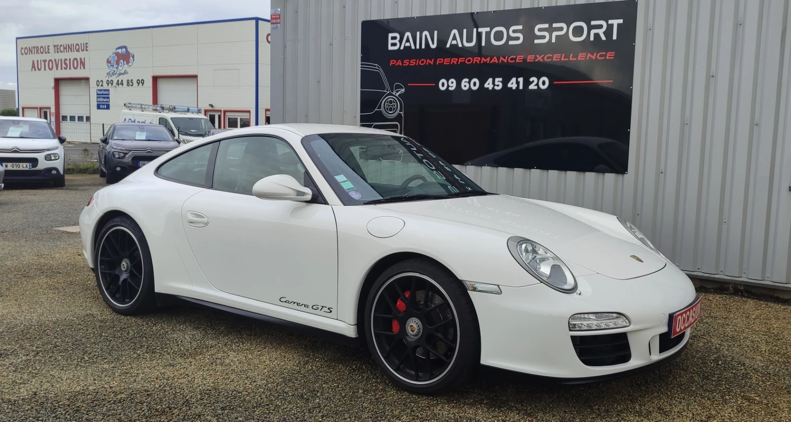 Porsche trouvée sur le marché européen pour un client de Bain Autos Sport